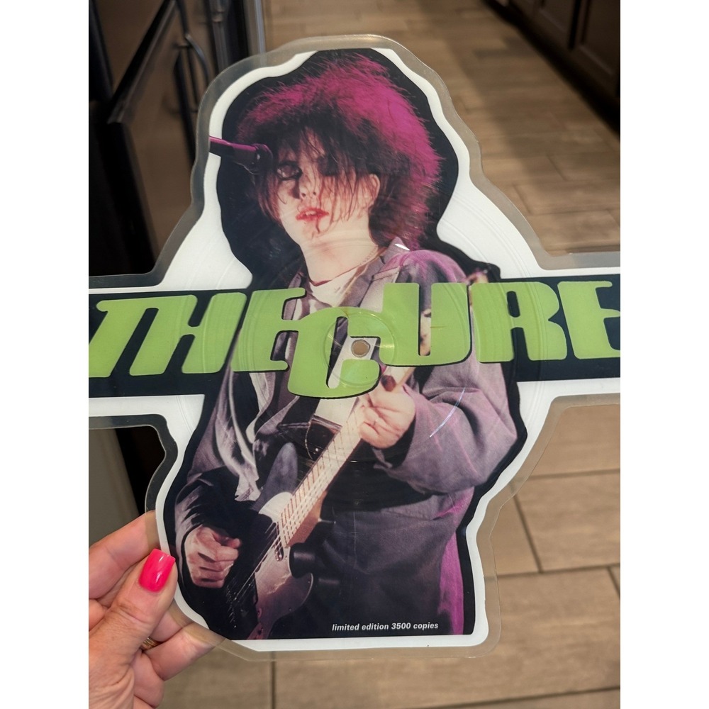 The Cure Peel Sessions 1978 Shaped Picture Disc 7" Vinyl 45 Strange Fruit